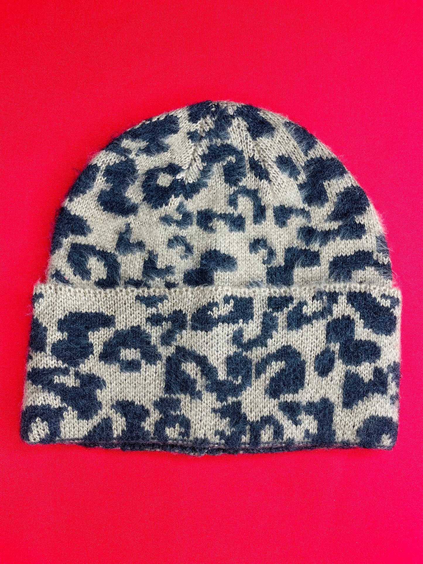 Leopard Print Beanie