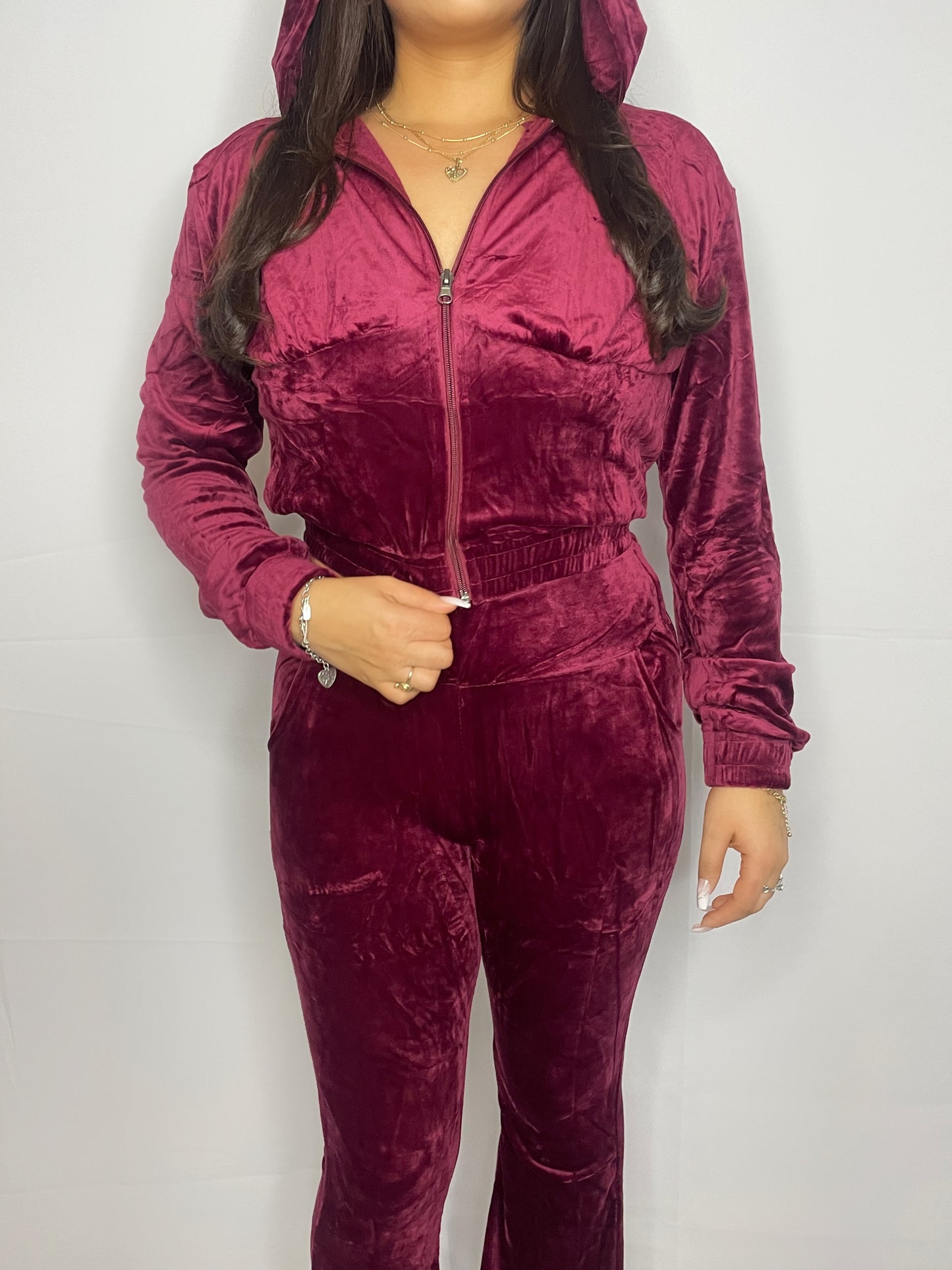 Velvet two piece
