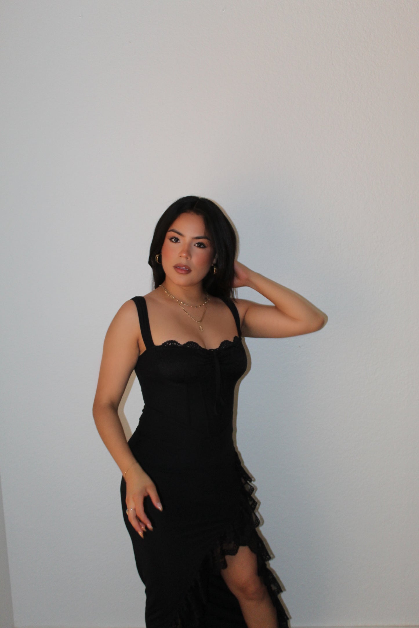 Black Tory Midi dress