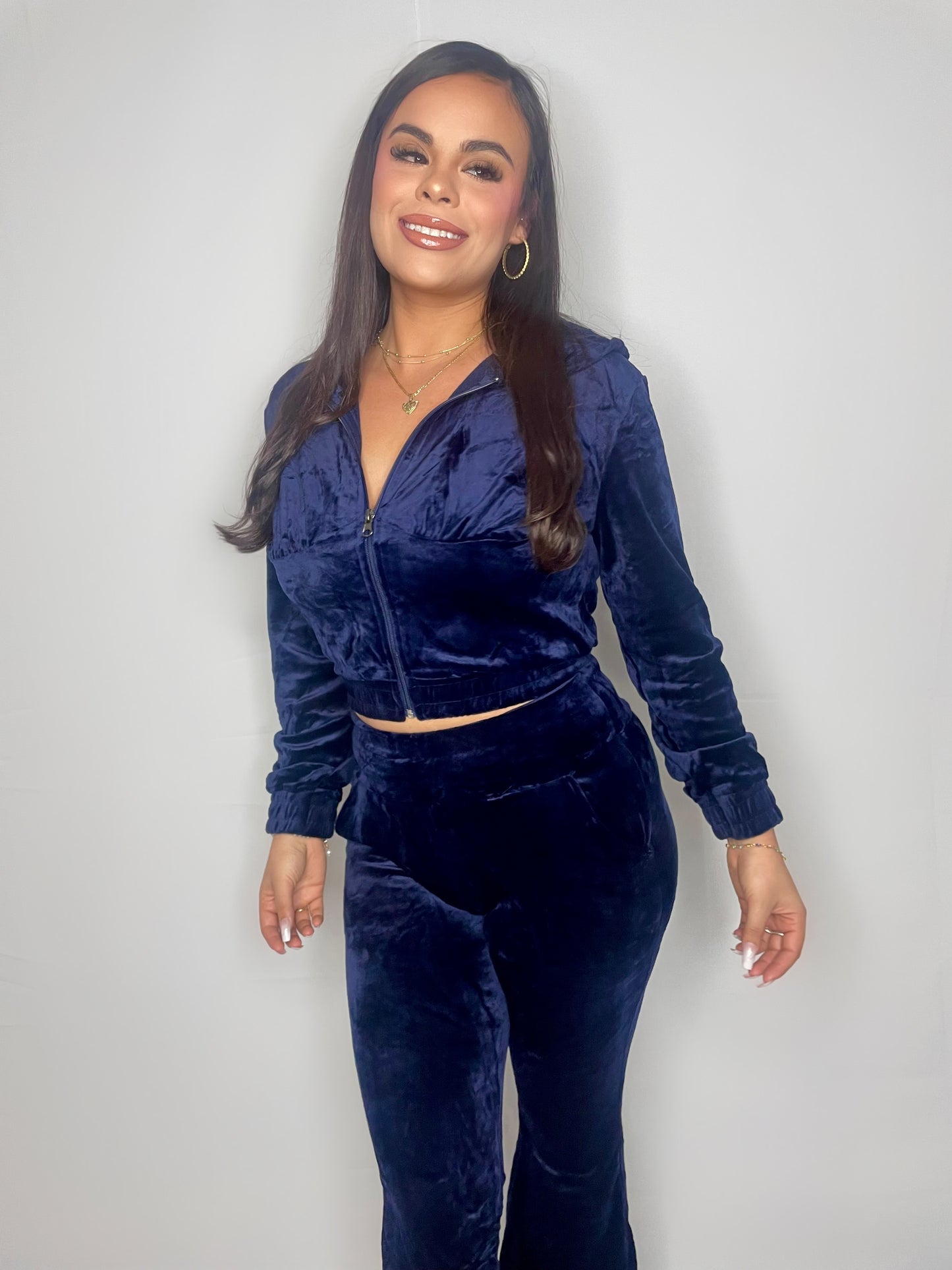 Velvet two piece