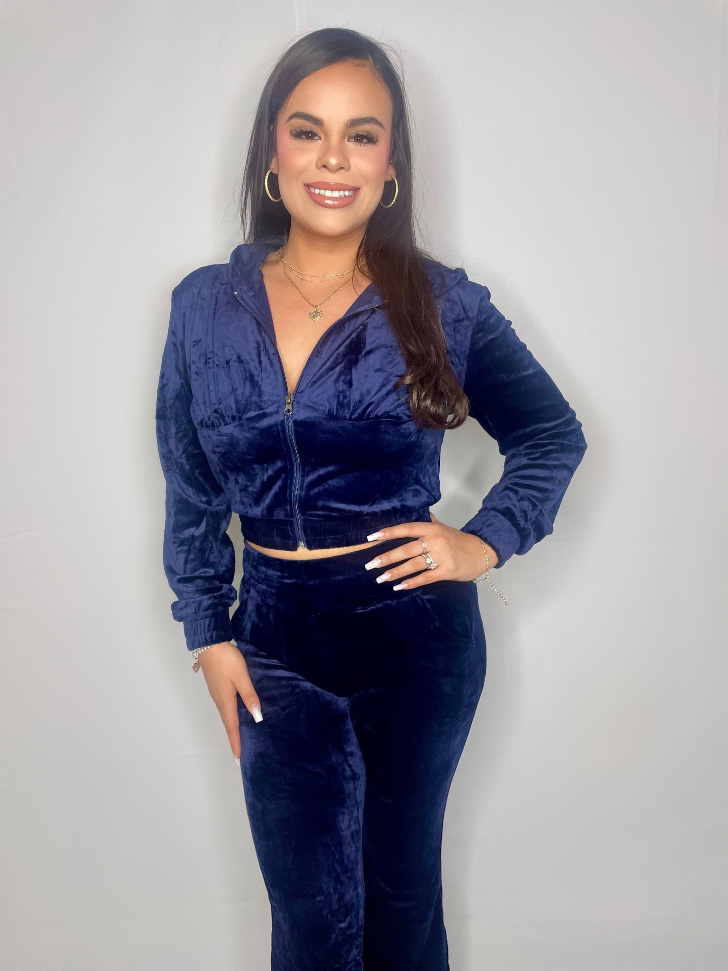 Velvet two piece