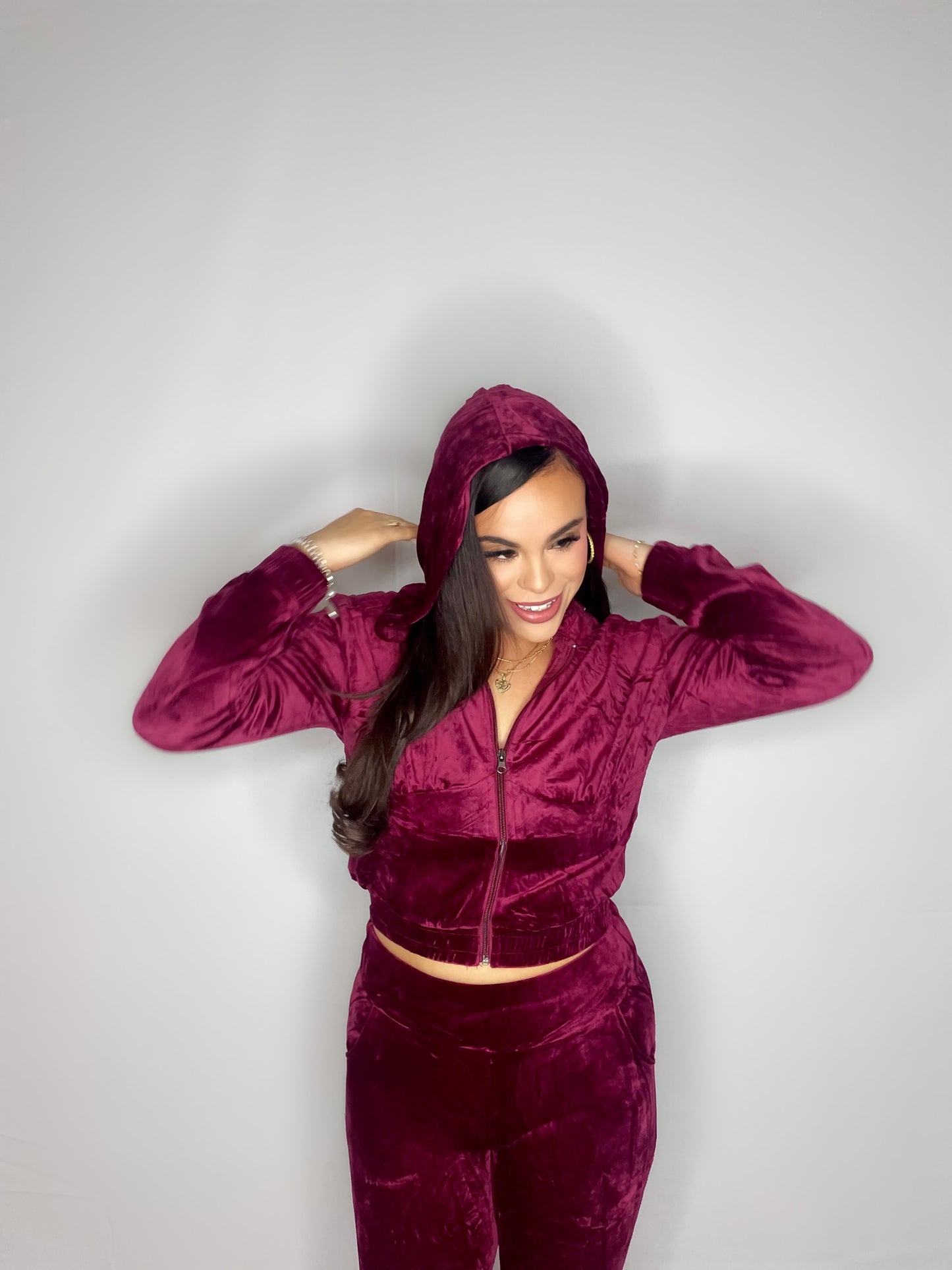 Velvet two piece