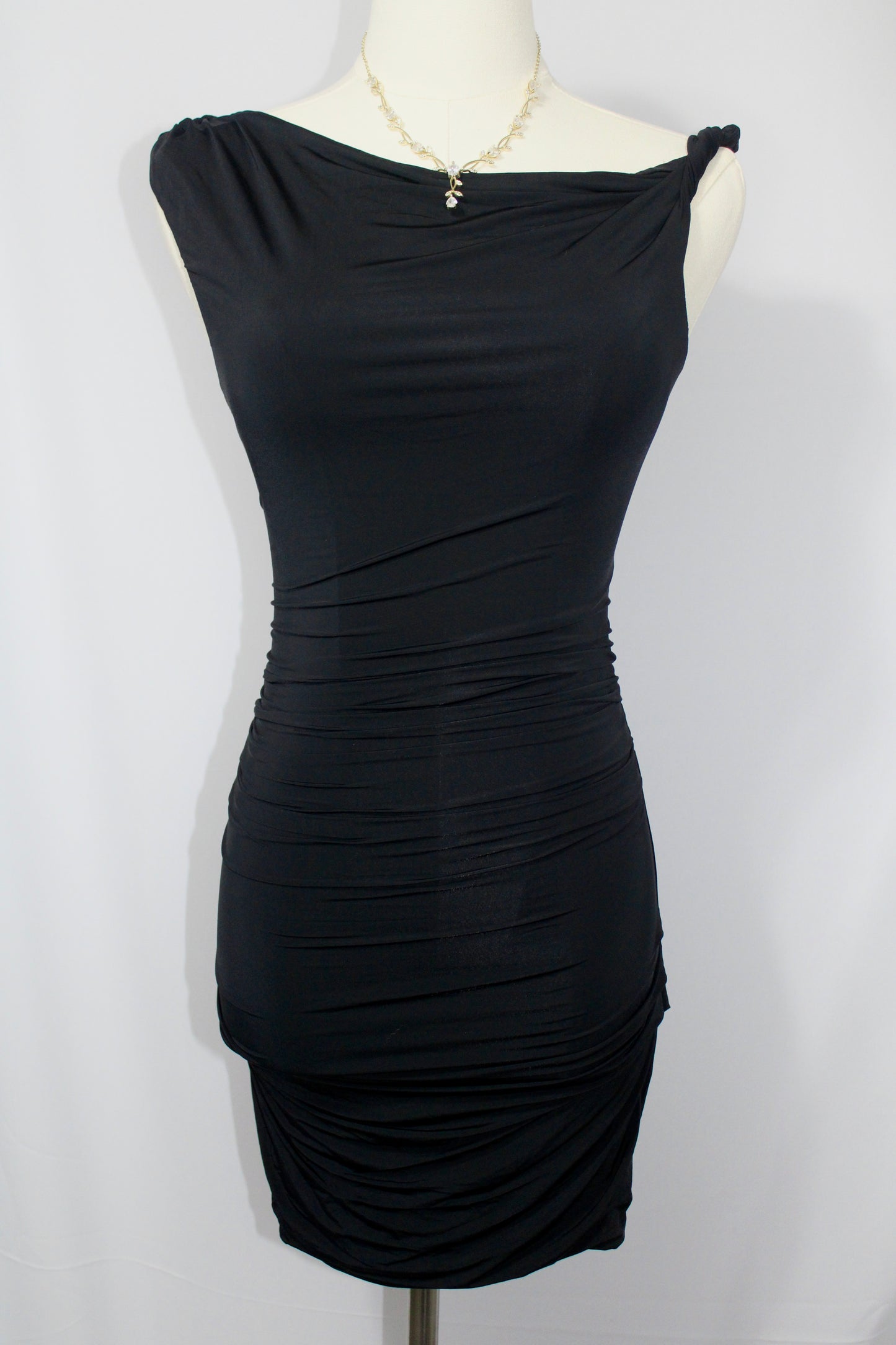 Suzzy Black Bodycon Mini Dress