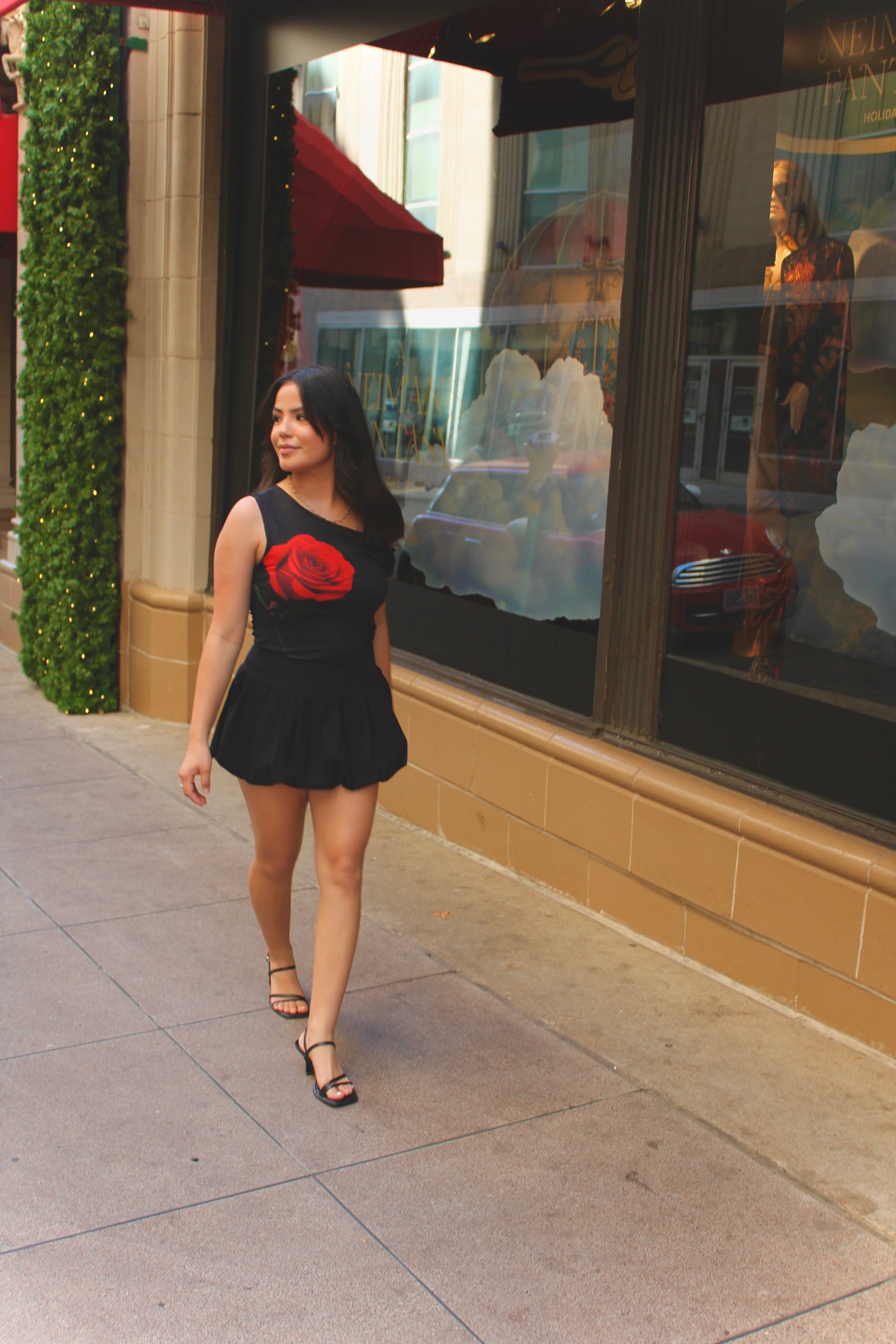 Bubble Black Skirt
