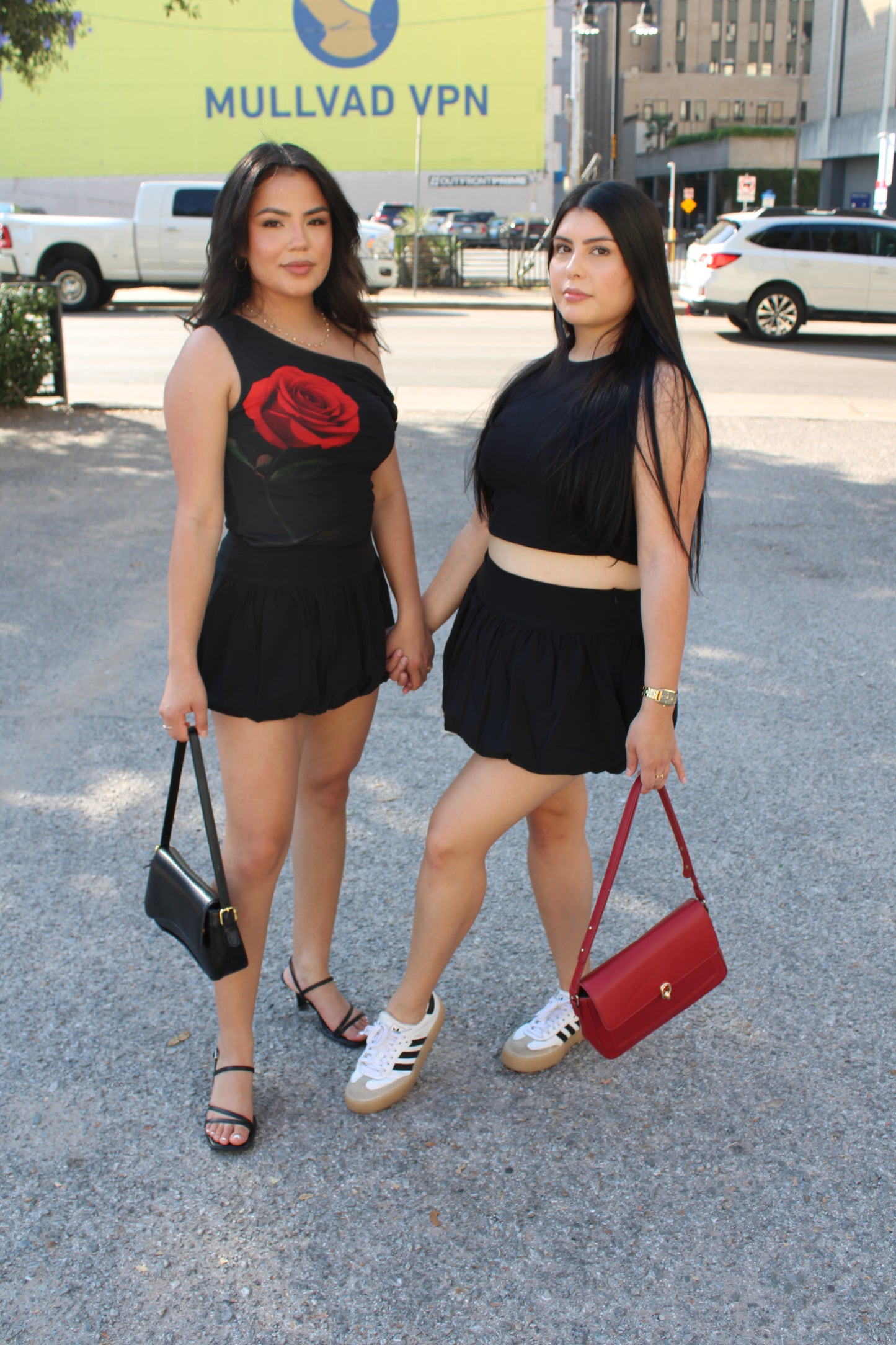 Bubble Black Skirt