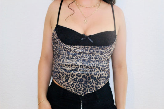 Leopard Print Top
