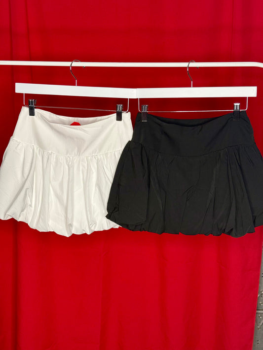 Bubble Black Skirt