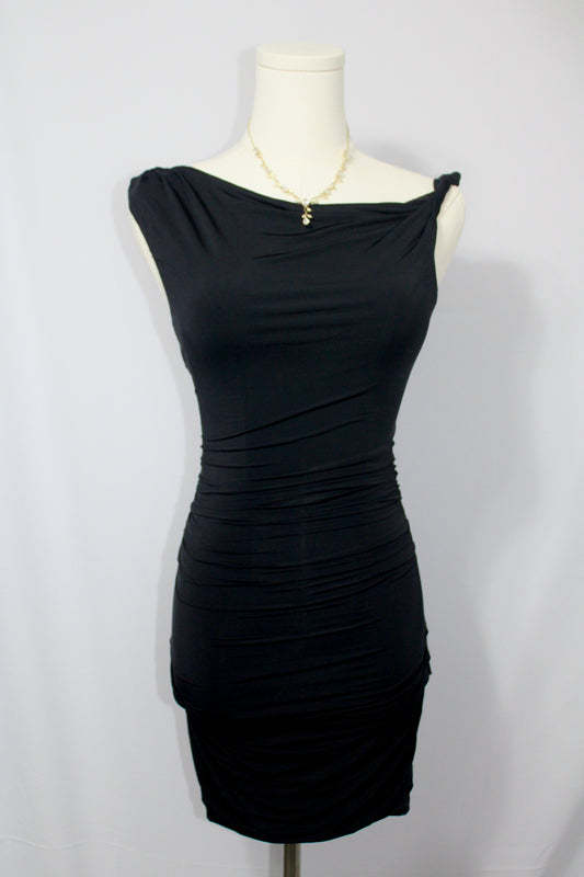 Suzzy Black Bodycon Mini Dress